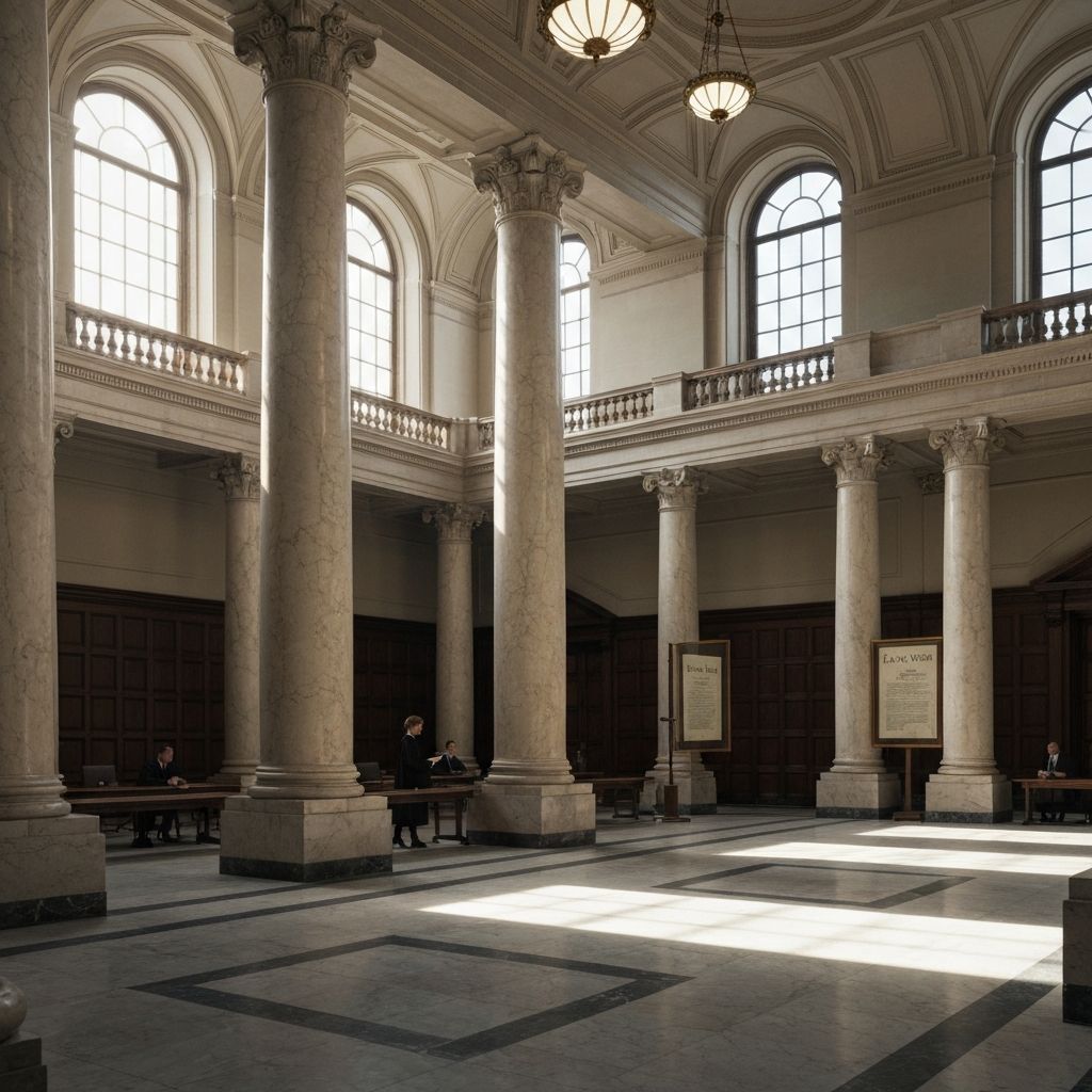 Professional legal setting